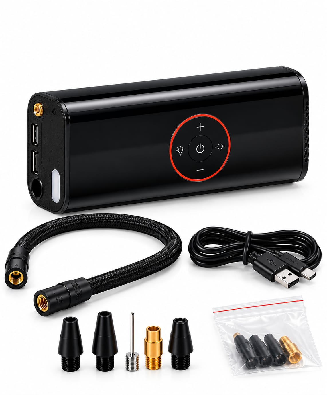 Wireless Digital Car Air Compressor – Portable Tyre Inflator